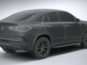 Mercedes-Benz GLE Coupe AMG 2020 3D Model