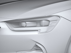 Opel Insignia Grand Sport 2020 3D Модель