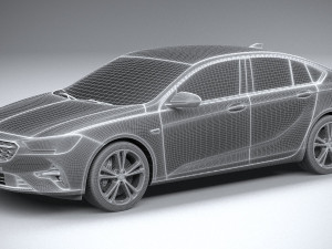 Opel Insignia Grand Sport 2020 3D Модель