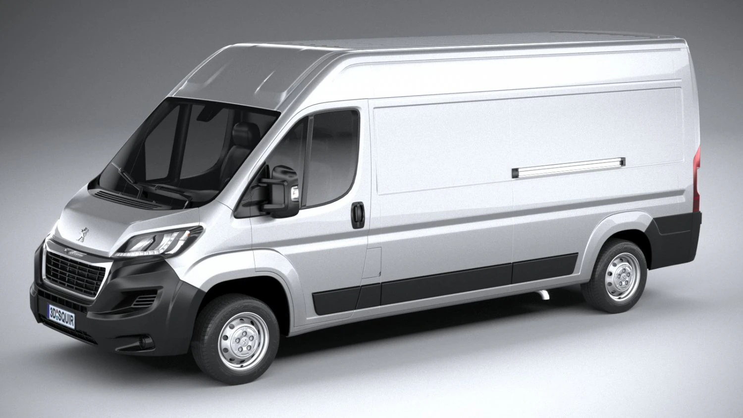 Peugeot Boxer 2020 3D Model .c4d .max .obj .3ds .fbx .stl .blend 