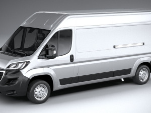 peugeot boxer 2020 3D Model