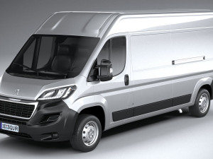 Peugeot Boxer 2020 3D Model