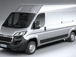 Peugeot Boxer 2020 3D Model