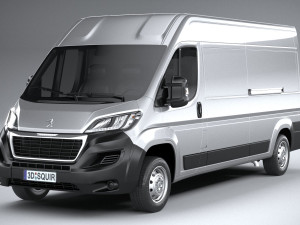 Peugeot Boxer 2020 3D Model