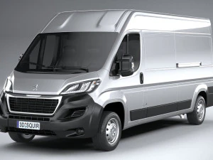 Peugeot Boxer 2020 3D Model