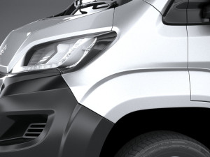 Peugeot Boxer 2020 3D Model