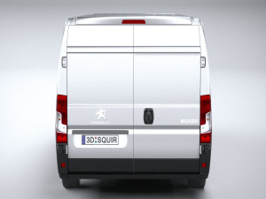 Peugeot Boxer 2020 3D Model