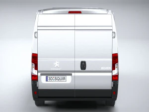 Peugeot Boxer 2020 3D Model