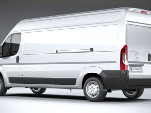 Peugeot Boxer 2020 3D Model