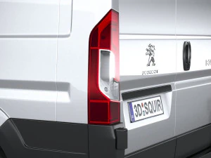 Peugeot Boxer 2020 3D Model
