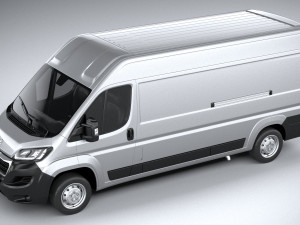 Peugeot Boxer 2020 3D Model