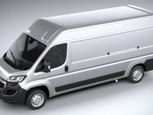 Peugeot Boxer 2020 3D Model