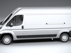 Peugeot Boxer 2020 3D Model