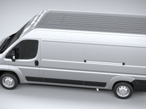 Peugeot Boxer 2020 3D Model