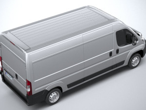 Peugeot Boxer 2020 3D Model