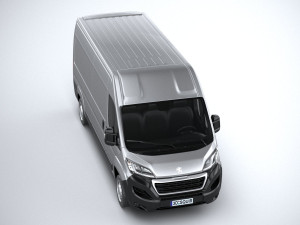 Peugeot Boxer 2020 3D Model