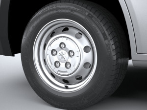 Peugeot Boxer 2020 3D Model