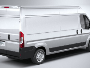Peugeot Boxer 2020 3D Model