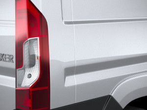 Peugeot Boxer 2020 3D Model