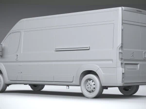 Peugeot Boxer 2020 3D Model