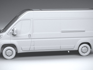 Peugeot Boxer 2020 3D Model