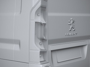 Peugeot Boxer 2020 3D Model
