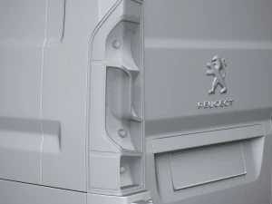 Peugeot Boxer 2020 3D Model