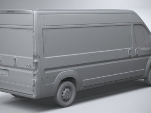 Peugeot Boxer 2020 3D Model