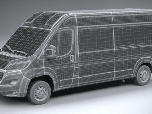 Peugeot Boxer 2020 3D Model