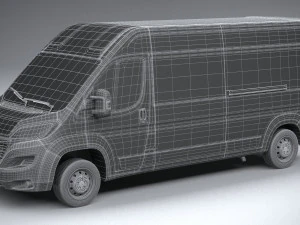 Peugeot Boxer 2020 3D Model