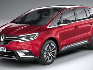 Renault Espace 2020 Modèle 3D