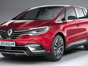 Renault Espace 2020 Modèle 3D