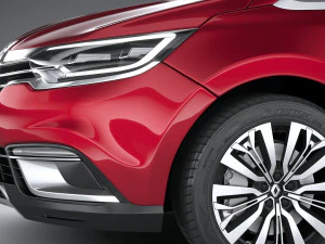 Renault Espace 2020 3D Model