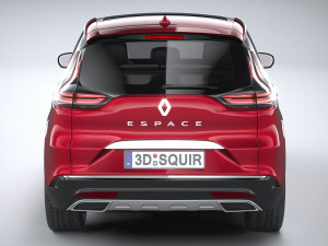 Renault Espace 2020 Modèle 3D