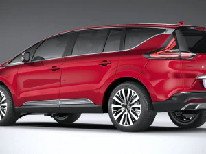 Renault Espace 2020 3D Model