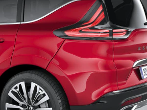 Renault Espace 2020 3D Model