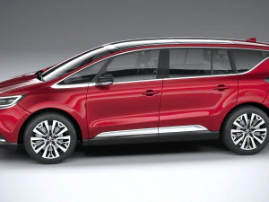 Renault Espace 2020 3D Model