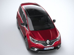 Renault Espace 2020 Modèle 3D