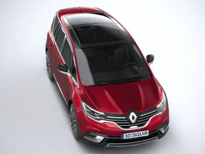 Renault Espace 2020 3D Model