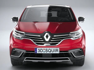 Renault Espace 2020 3D Model