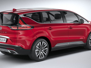 Renault Espace 2020 Modèle 3D