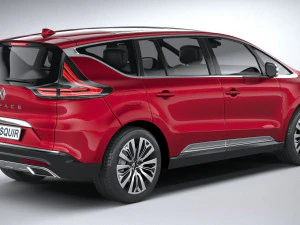 Renault Espace 2020 3D Model