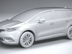 Renault Espace 2020 Modèle 3D