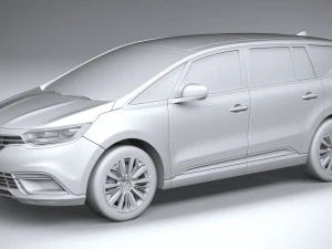 Renault Espace 2020 3D Model