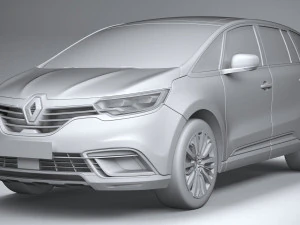 Renault Espace 2020 3D Model