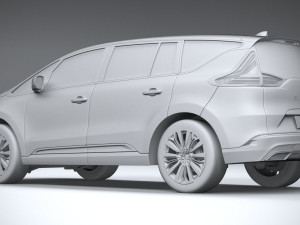 Renault Espace 2020 Modèle 3D