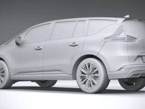 Renault Espace 2020 3D Model