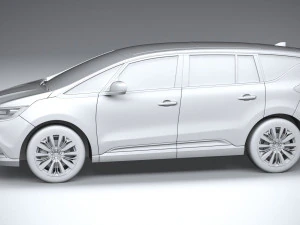 Renault Espace 2020 3D Model