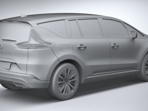 Renault Espace 2020 Modèle 3D