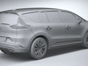 Renault Espace 2020 3D Model
